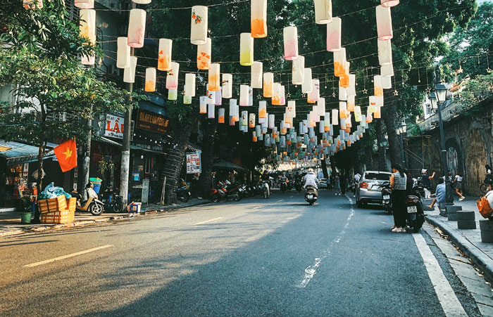 ha noi hang loat tuyen duong duoc to chuc lai giao thong