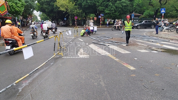 rao chan duong quoc tu giam de lam duong sat nhon ga ha noi