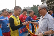 khai mac giai bong da hoi khoe hoi nha bao ha noi lan thu 25