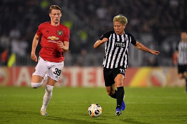 partizan 0 1 man utd nhoc nhan gianh 3 diem