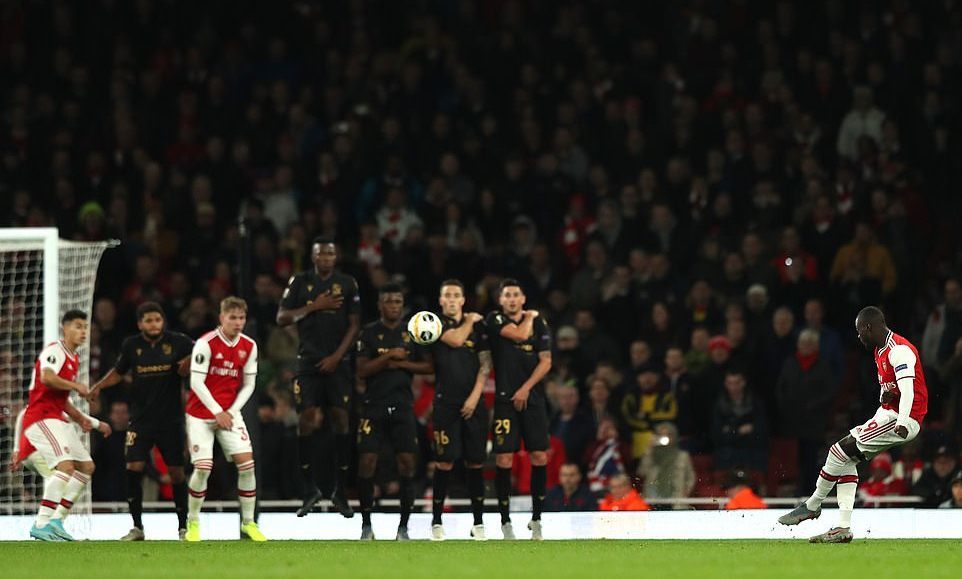 arsenal thang sieu kich tinh nho 2 sieu pham sut phat cua pepe