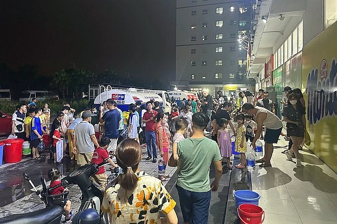 Khẩn trương thực hiện giải pháp điều tiết cấp nước cho Khu đô thị Thanh Hà