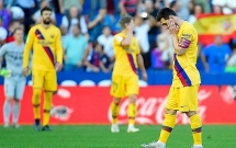 Messi nổ súng, Barcelona vẫn thua ngược Levante đầy cay đắng