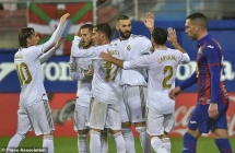 Benzema chói sáng, Real Madrid đại thắng "4 sao"