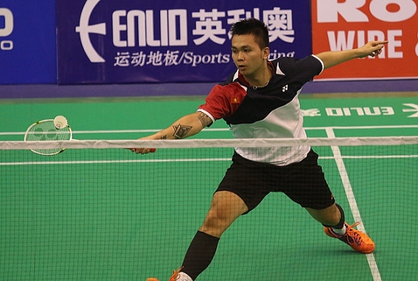 tien minh bi loai cao cuong tien vao ban ket cau long quoc te nepal