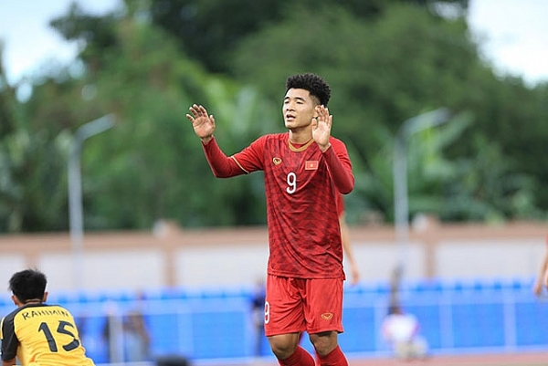 man khoi dong da mat cua u22 viet nam tai sea games 30