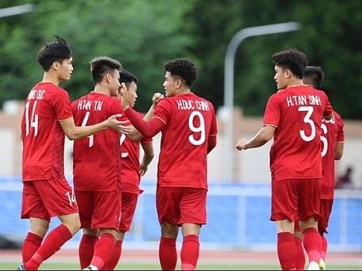 man khoi dong da mat cua u22 viet nam tai sea games 30