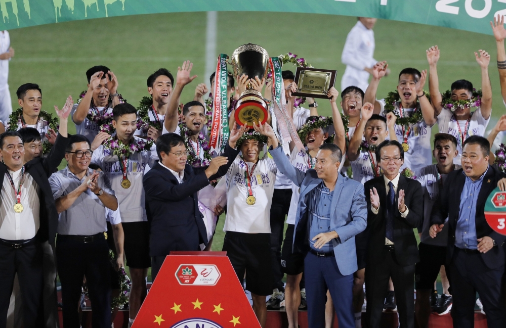CLB Hà Nội lần thứ 6 vô địch V-League 2022