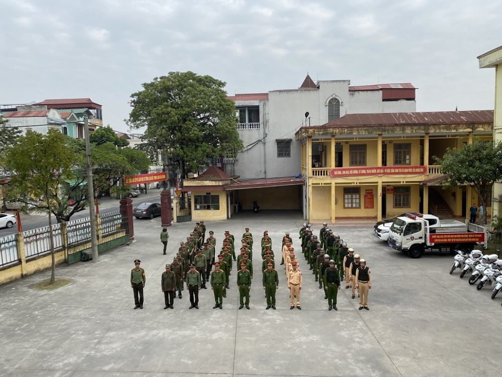 Công an Hải Dương ra quân bảo đảm an ninh trật tự Tết Nguyên đán Quý Mão 2023