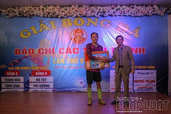 giai bong da bao chi cac tinh thanh lan thu v dien ra thanh cong va tot dep