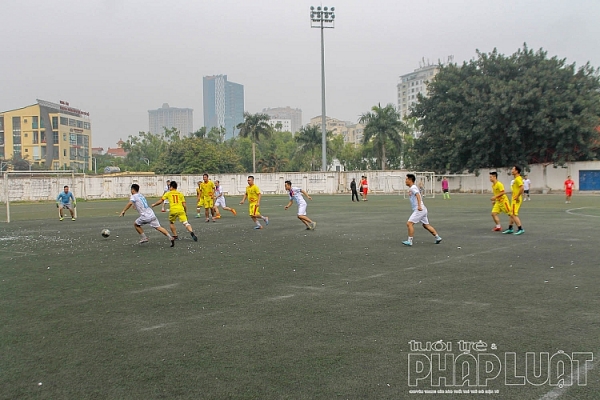 giai bong da bao chi cac tinh thanh lan thu v dien ra thanh cong va tot dep