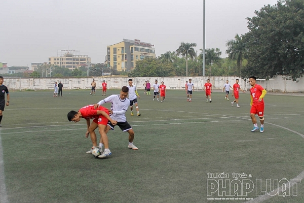 giai bong da bao chi cac tinh thanh lan thu v dien ra thanh cong va tot dep