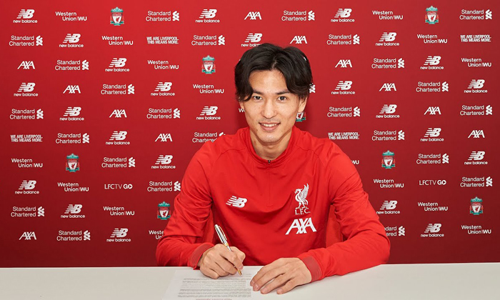 liverpool chieu mo thanh cong takumi minamino