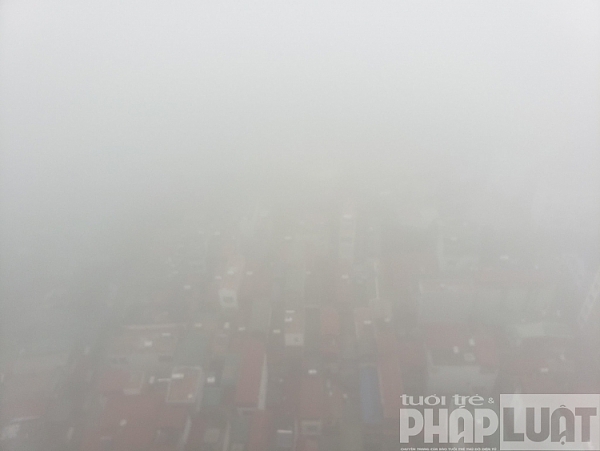 ha noi chim trong suong mu day dac