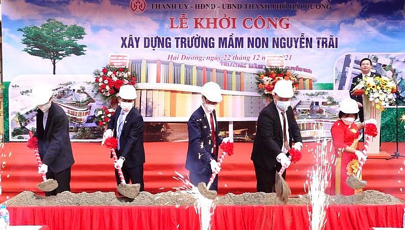 TP Hải Dương khởi công nhiều công trình trọng điểm, động lực