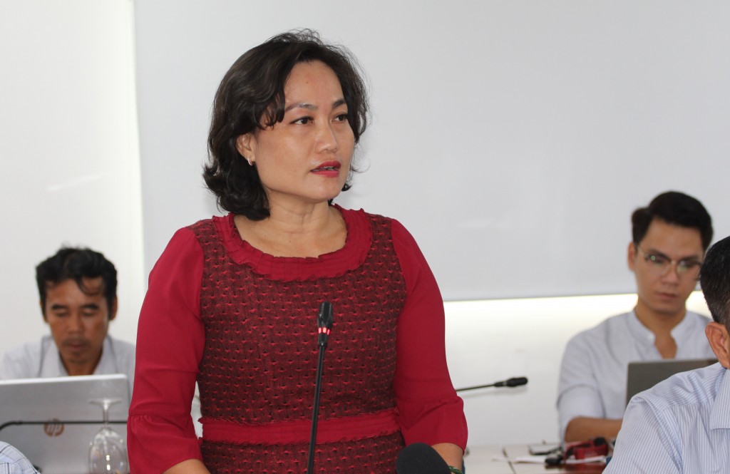 Bà Trần Thị Tuyết Hồng, Phó Chánh văn phòng HĐND TP Hồ Chí Minh chia sẻ thông tin về kỳ họp HĐND TP Hồ Chí Minh sắp diễn ra