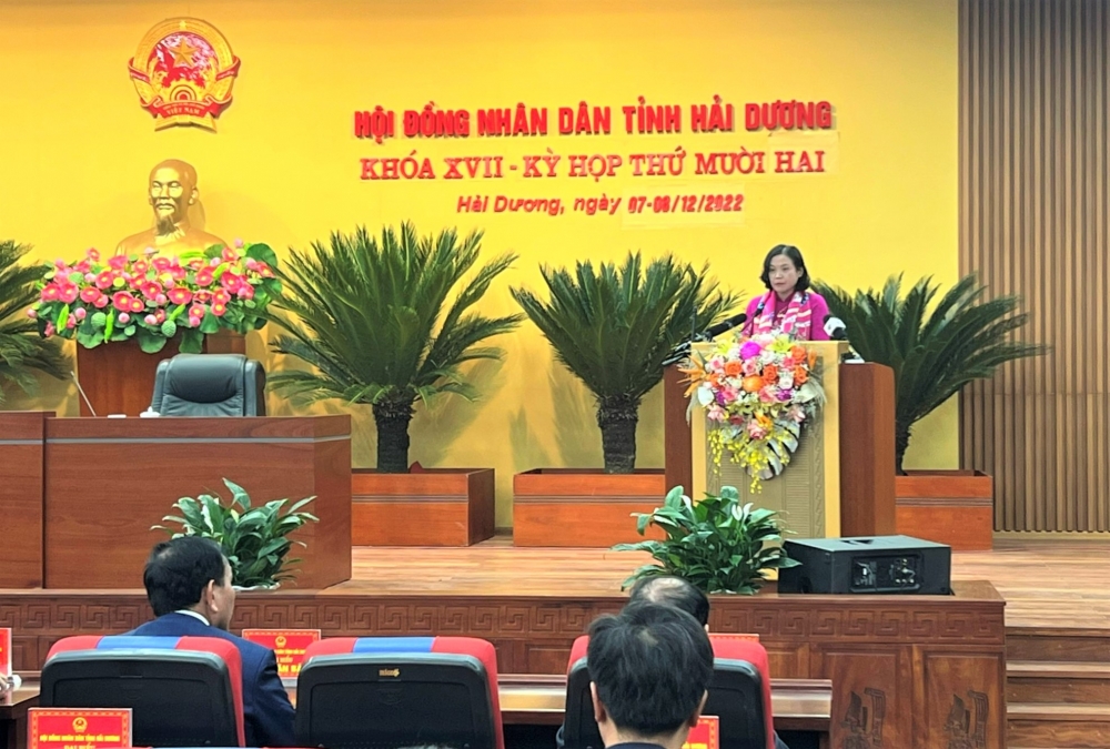 Thông qua 20 nghị quyết tại kỳ họp Kỳ họp thứ 12 HĐND tỉnh Hải Dương khóa XVII
