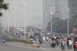 ha noi mu suong khong khi o nhiem nang