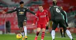 Liverpool 0-0 Man Utd: Chia điểm, ghìm chân nhau