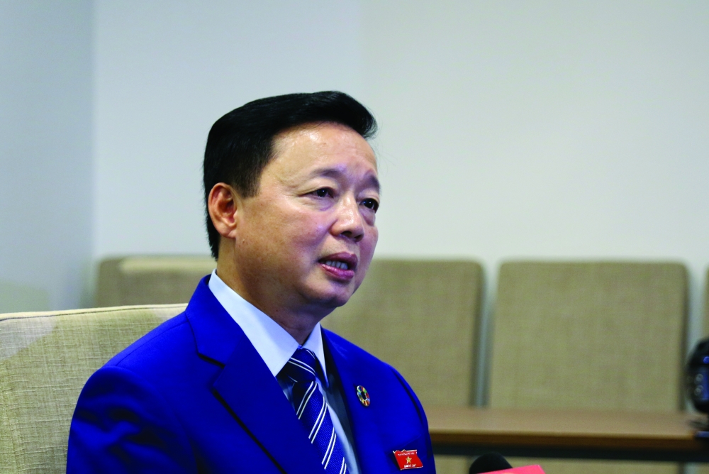 Bộ trưởng Bộ TN&MT Trần Hồng Hà