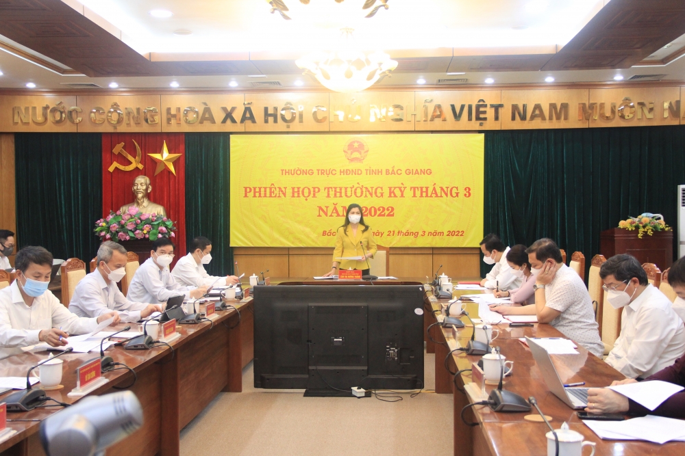 HĐND Bắc Giang thông qua dự thảo 5 nghị quyết quan trọng