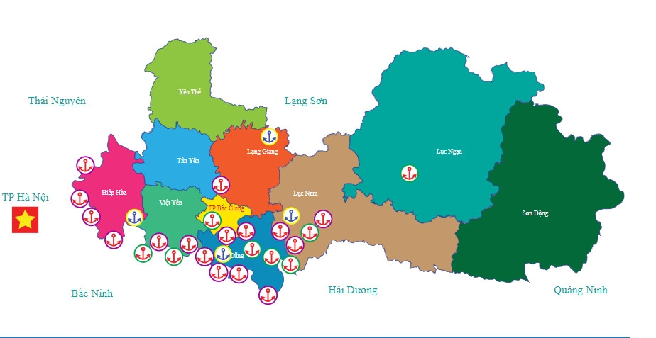 Bắc Giang phát triển 24 cảng thuỷ nội địa đến năm 2030