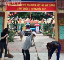 Việt Yên - Bắc Giang sẵn sàng đón học sinh trở lại trường từ 4/5/2020