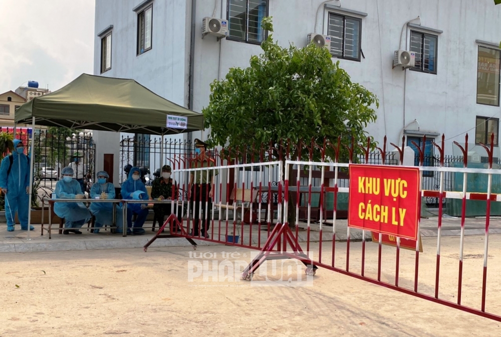 Bắc Giang thực hiện giãn cách xã hội xã Phượng Sơn huyện Lục Nam