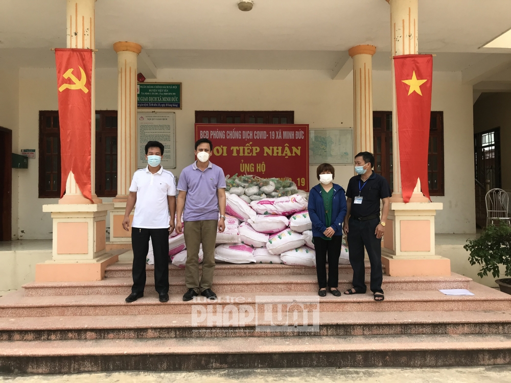 Báo Tuổi trẻ thủ ủng hộ 10 tấn gạo, tiếp tục đồng hành cùng Bắc Giang chống dịch Covid-19