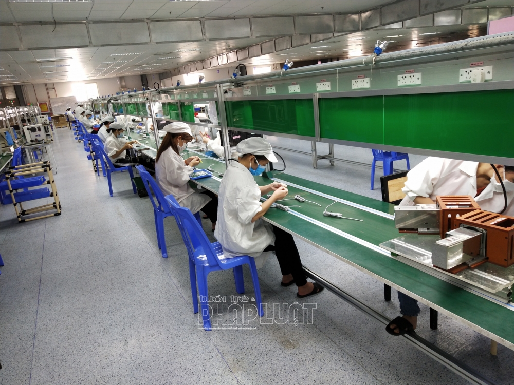 Đã có 9 doanh nghiệp tại khu công nghiệp của Bắc Giang hoạt động trở lại