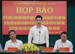 bac giang cong bo le don nhan bang xep hang di tich quoc gia dac biet atk ii hiep hoa