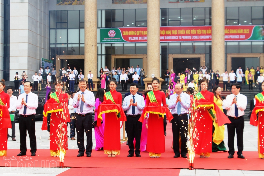 Bắc Giang: Xúc tiến tiêu thụ vải thiều 2022 với gần 80 điểm cầu trong nước và quốc tế