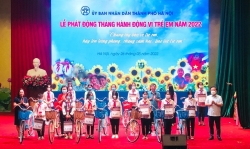 ha noi phat dong thang hanh dong vi tre em nam 2022