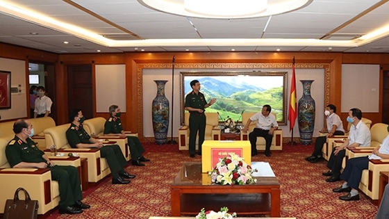 Đại tướng Phan Văn Giang tri ân các tướng lĩnh nguyên là lãnh đạo Đảng, Nhà nước, Bộ Quốc phòng và thăm Hội Cựu chiến binh Việt Nam