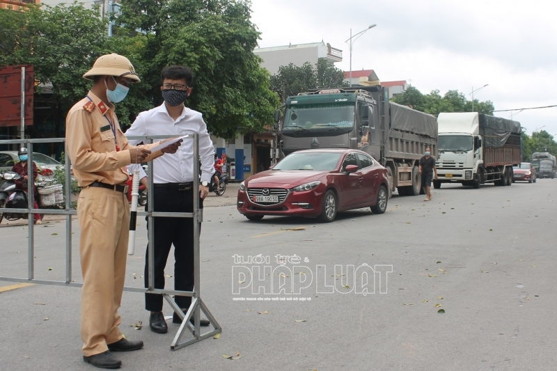 Bắc Giang lập 7 chốt liên tỉnh phòng, chống Covid-19