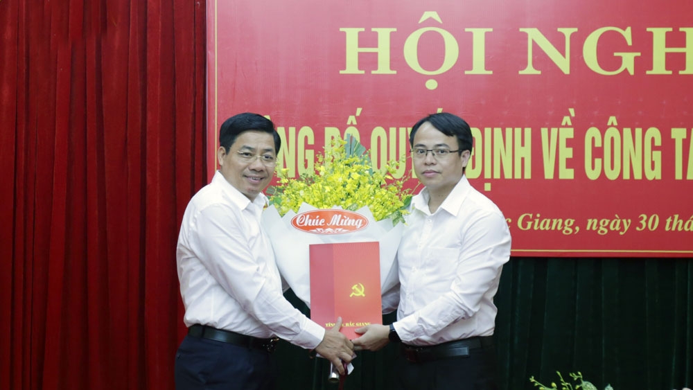 Bắc Giang: ông Nguyễn Văn Dũng được bổ nhiệm giữ chức Bí thư huyện Ủy Việt Yên