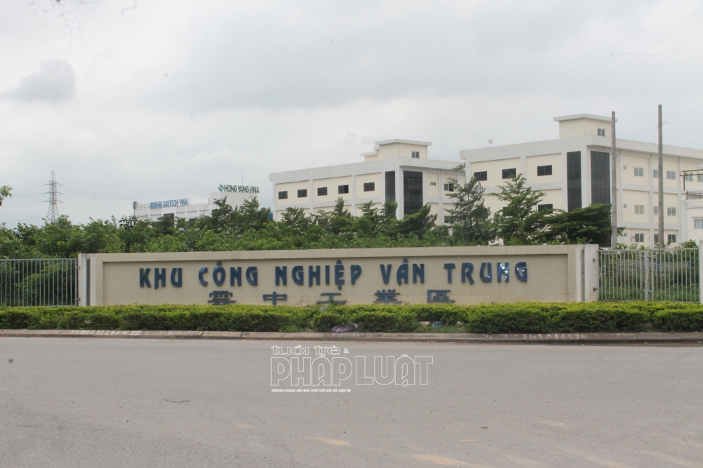 Khu công nghiệp Vân Trung, huyện Việt Yên, tỉnh Bắc Giang