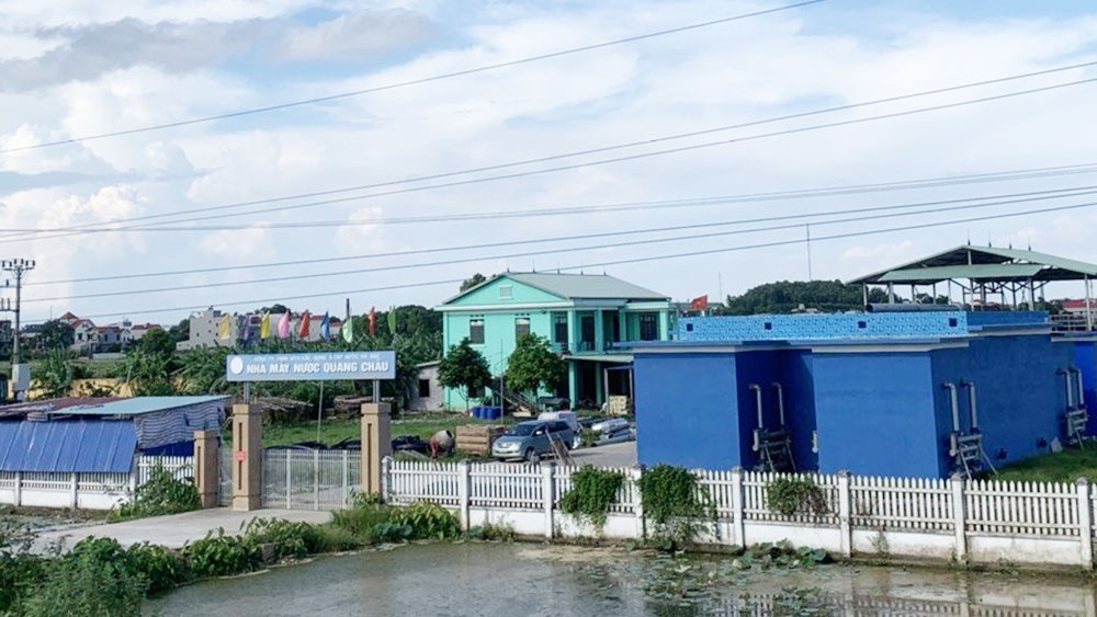 Công ty TNHH MTV Xây dựng và Cấp nước Hà Bắc bị thu hồi 15 công trình nước sạch tại Bắc Giang