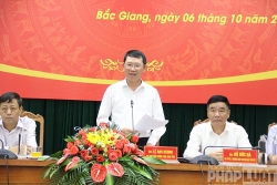 Họp báo thông tin về Đại hội Đại biểu Đảng bộ tỉnh Bắc Giang lần thứ XIX