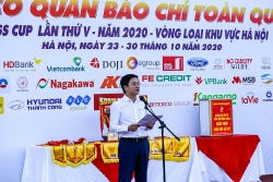 Khai mạc giải bóng đá Press Cup 2020, Ban Tổ chức phát động ủng hộ đồng bào miền Trung