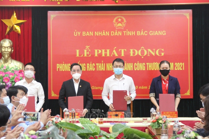 Bắc Giang: phát động phong trào phòng chống rác thải nhựa