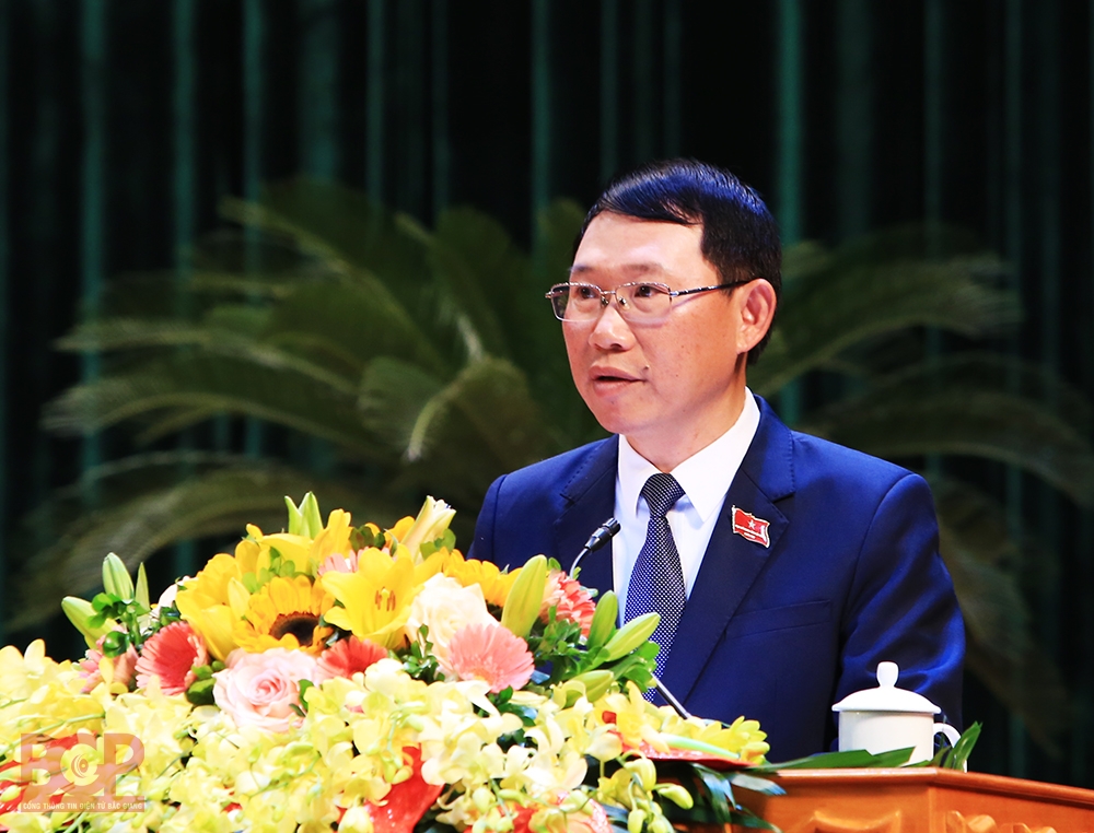 Ông Lê Ánh Dương - Phó Bí thư Tỉnh ủy, Chủ tịch UBND tỉnh Bắc Giang