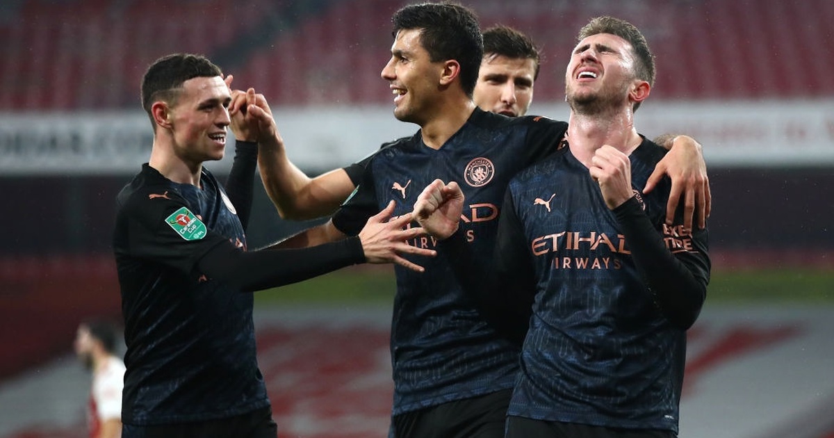 Arsenal 1-4 Man City: "Pháo thủ" thêm bết bát