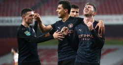 Arsenal 1-4 Man City: "Pháo thủ" thêm bết bát