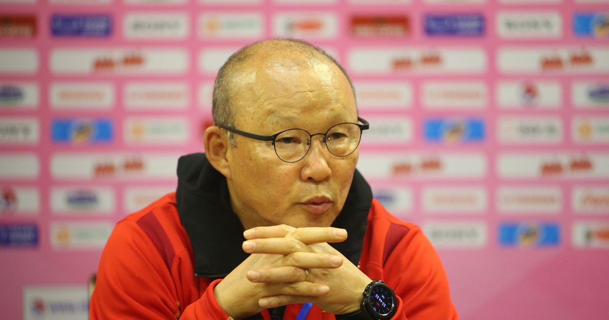 HLV Park Hang Seo: "Đội tuyển Việt Nam thua 2 bàn không phải là vấn đề"