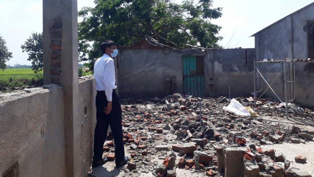 Yên Lạc (Vĩnh Phúc): Kiên quyết xử lý nghiêm vi phạm về trật tự xây dựng tại xã Tam Hồng