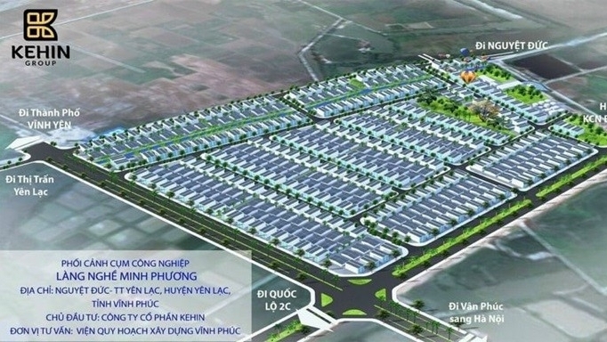 Vĩnh Phúc: Dự án CCN làng nghề Minh Phương không có việc huy động vốn mà kêu gọi nhà đầu tư