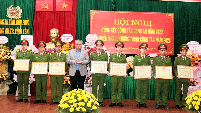 cong an thanh pho vinh yen vinh phuc trien khai nhiem vu nam 2023