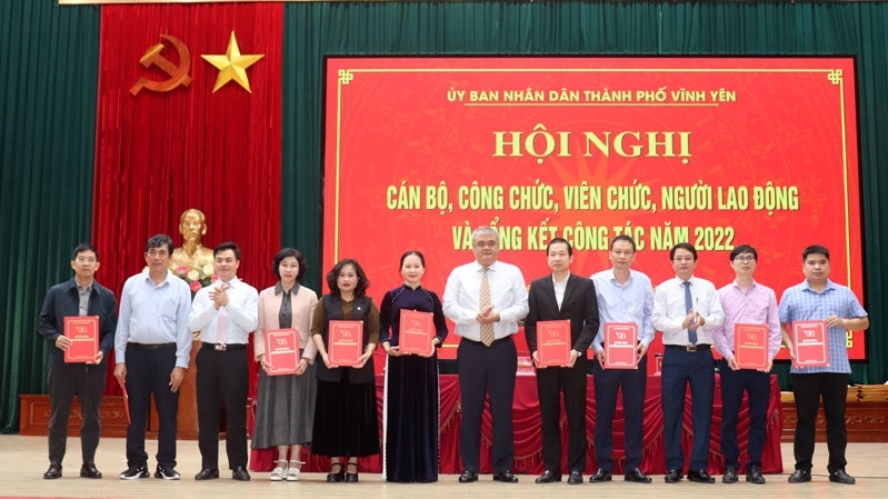 Vĩnh Yên (Vĩnh Phúc): Quyết tâm thực hiện các chỉ tiêu, nhiệm vụ cam kết năm 2023