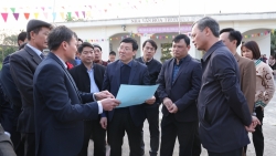 Chủ tịch tỉnh Vĩnh Phúc kiểm tra công tác chuẩn bị xây dựng Làng văn hóa kiểu mẫu xã Phú Đa, xã Vĩnh Ninh